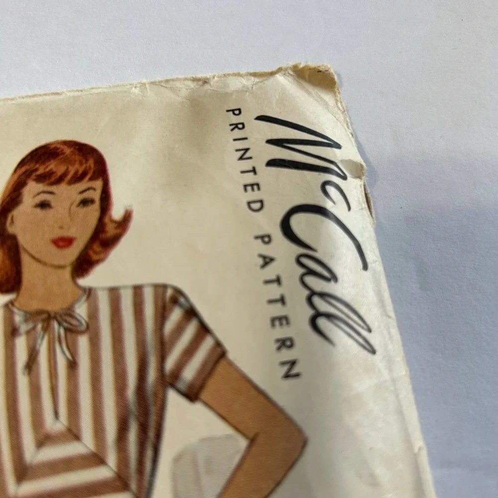 McCalls Vintage 1940's Pattern #7321 Misses Dress Size‎ 14 Bust 32